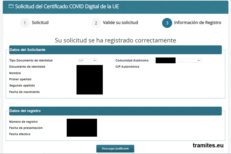 certificado covid digital